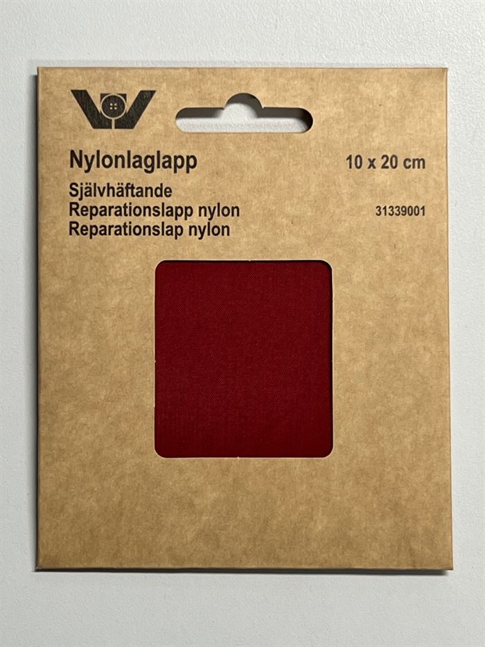 Nylon-lap/patch BORDEAUX