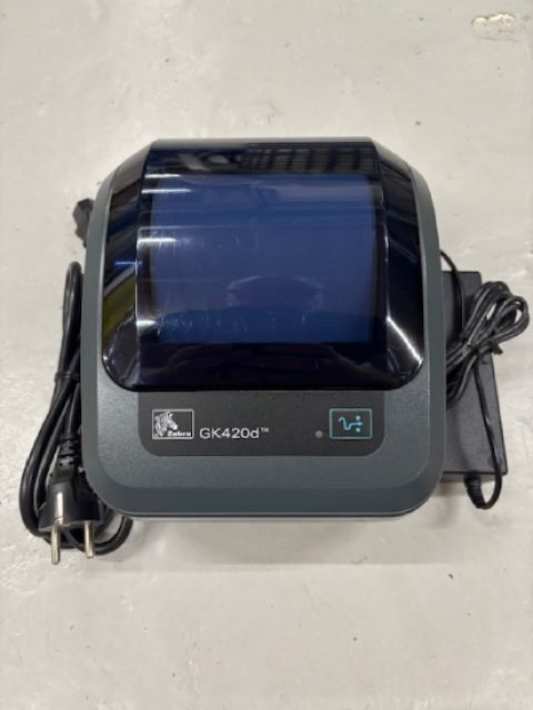BRUGT label printer, Zebra GK420d