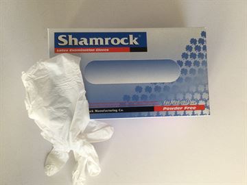 Gummihandsker, Shamrock str. XL